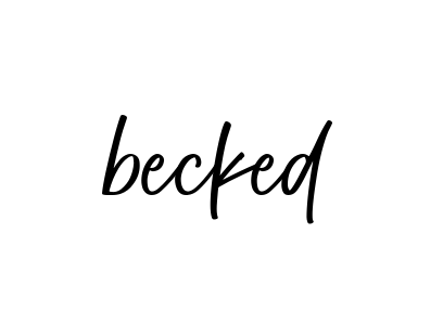 Becked signature
