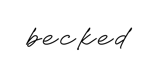 Becked signature