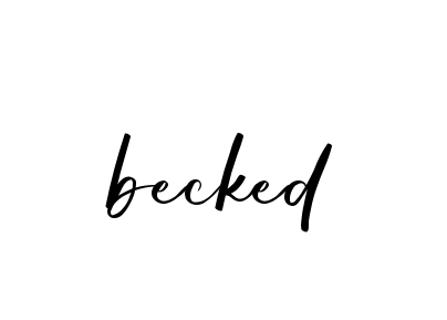 Becked signature