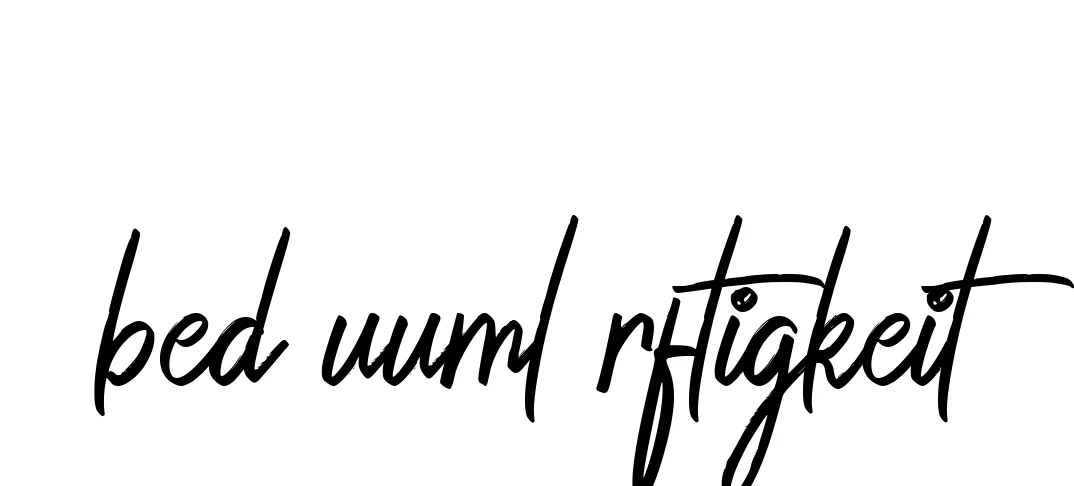 Handwritten Signature for Bed-uuml-rftigkeit - Style 149 Online