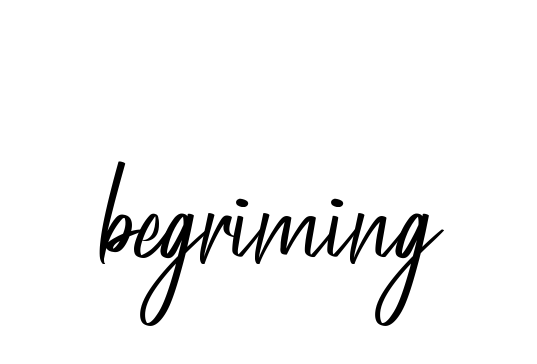 Begriming signature