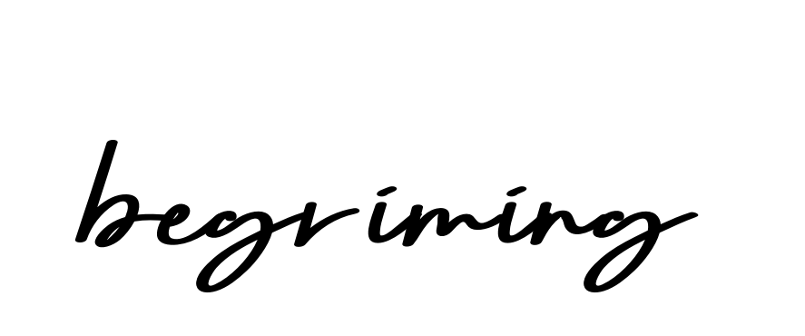Begriming signature