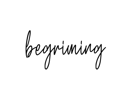 Begriming signature