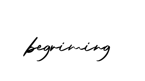 Begriming signature