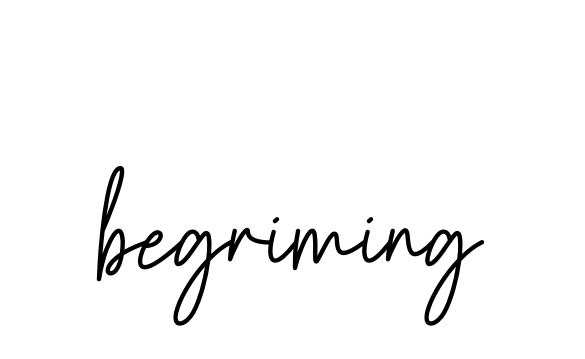Begriming signature