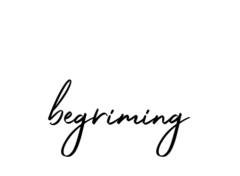 Begriming signature