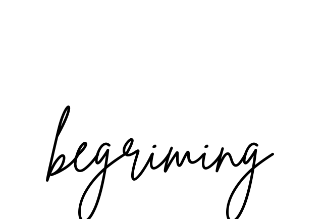 Begriming signature