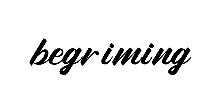 Begriming signature