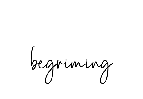 Begriming signature