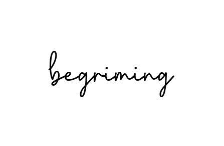 Begriming signature