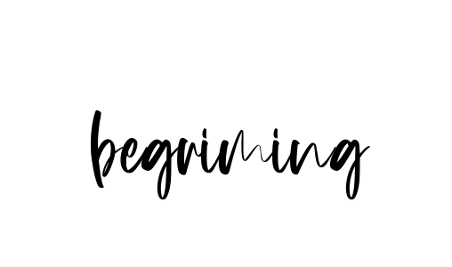Begriming signature