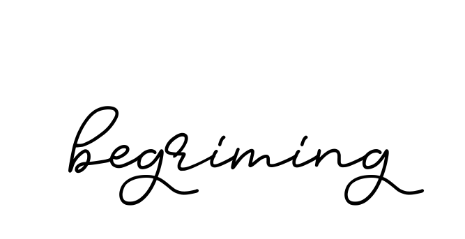 Begriming signature