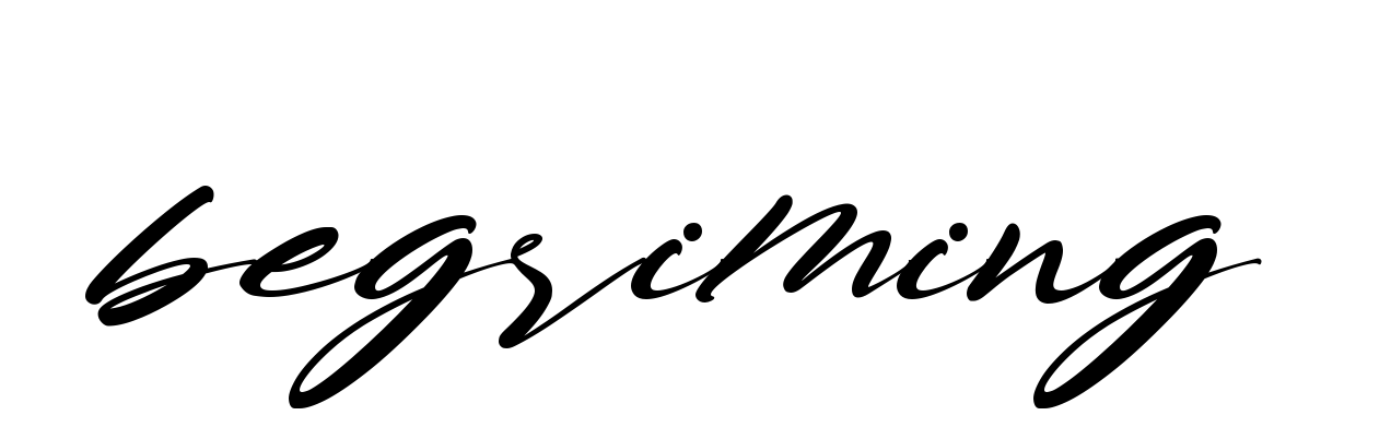 Begriming signature