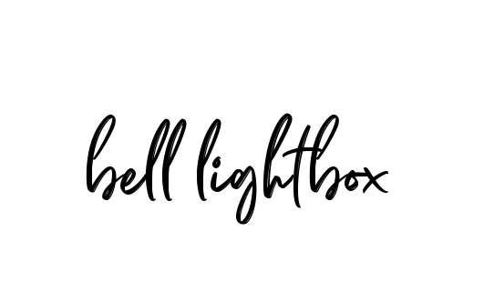 Handwritten Signature for Bell-lightbox - Style 141 Online
