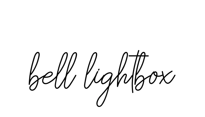 Handwritten Signature for Bell-lightbox - Style 145 Online