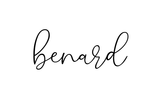Benard Signature Style TerselyRegular
