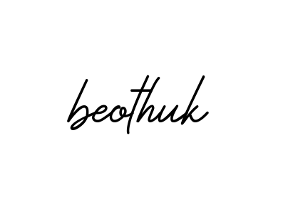 Beothuk signature
