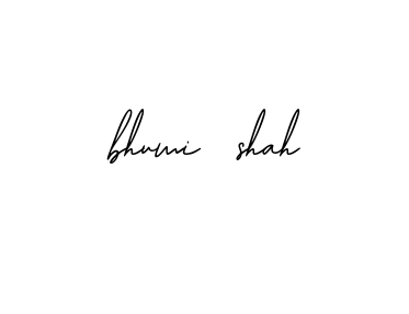 Handwritten Signature for Bhumi-shah - Style 139 Online