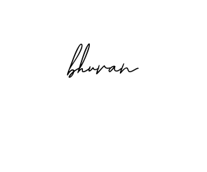 Bhuvan- signature