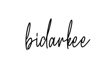 Handwritten Signature for Bidarkee - Style 154 Online