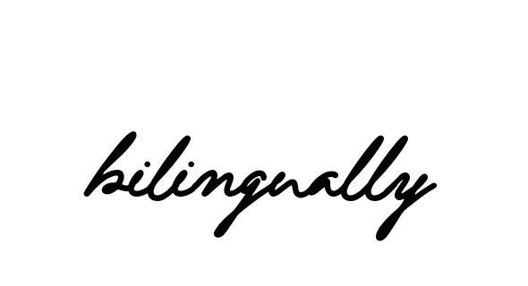 Handwritten Signature for Bilingually - Style 137 Online