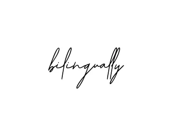 Handwritten Signature for Bilingually - Style 139 Online