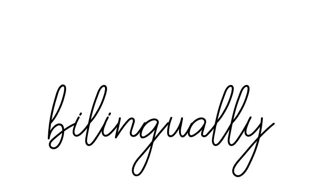 Handwritten Signature for Bilingually - Style 145 Online