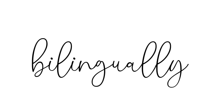 Handwritten Signature for Bilingually - Style 147 Online