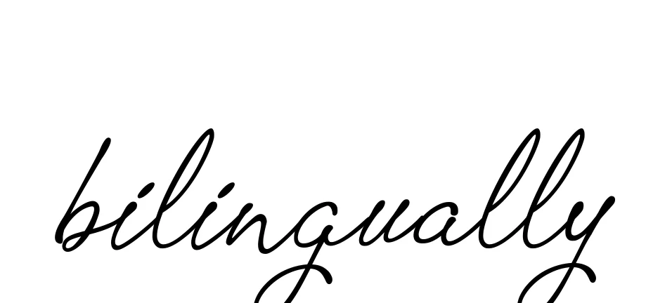 Handwritten Signature for Bilingually - Style 151 Online