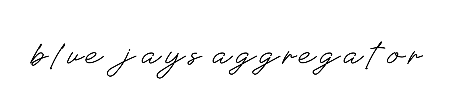 Handwritten Signature for Blue-jays-aggregator - Style 152 Online