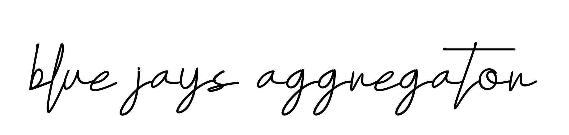 Handwritten Signature for Blue-jays-aggregator - Style 155 Online