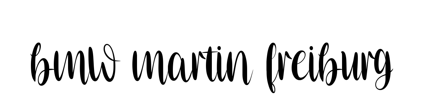Bmw-martin-freiburg signature