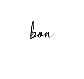 Bon signature