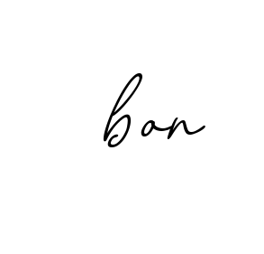 Bon signature