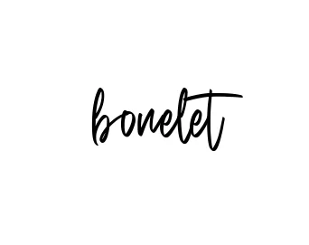 Handwritten Signature for Bonelet - Style 143 Online