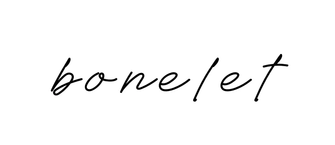 Handwritten Signature for Bonelet - Style 152 Online