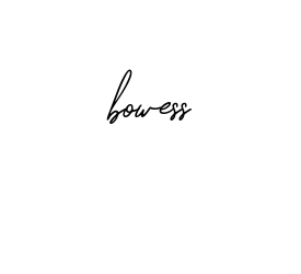 Handwritten Signature for Bowess - Style 139 Online