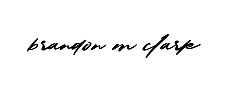 Handwritten Signature for Brandon-m-clark - Style 140 Online