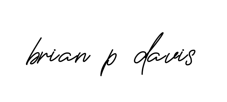 Handwritten Signature for Brian-p-davis - Style 150 Online
