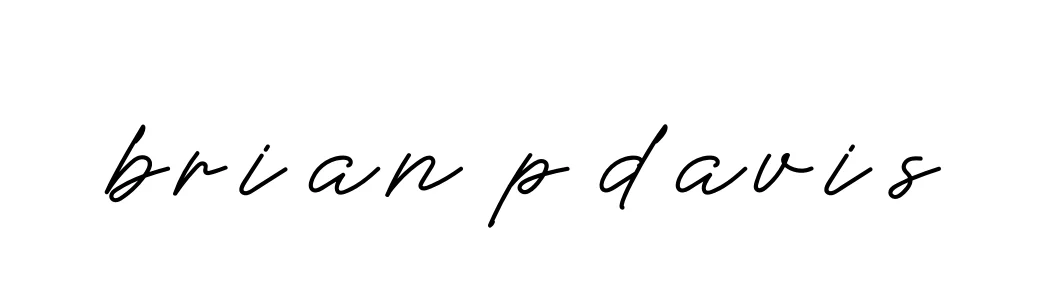 Handwritten Signature for Brian-p-davis - Style 152 Online