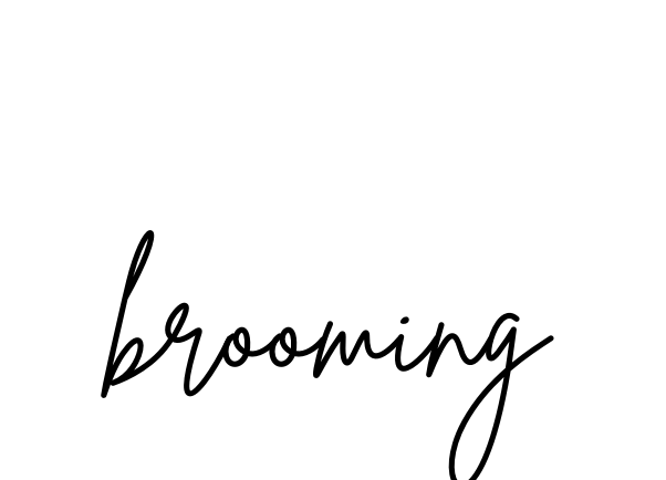 Brooming signature