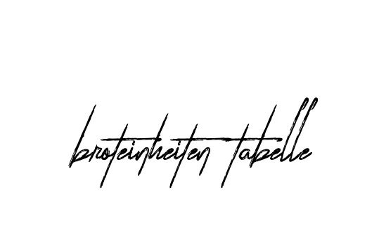 Handwritten Signature for Broteinheiten-tabelle - Style 133 Online