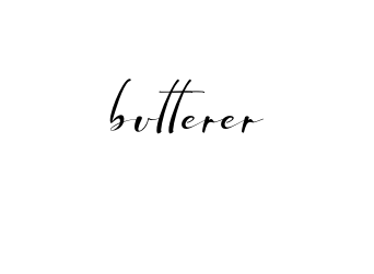 Handwritten Signature for Butterer - Style 132 Online