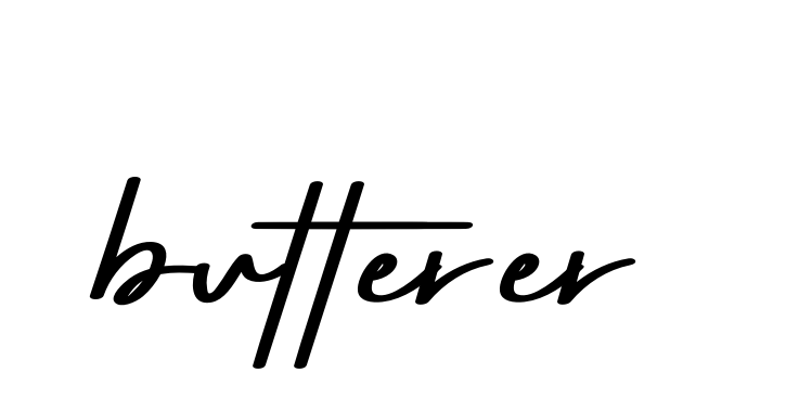 Handwritten Signature for Butterer - Style 135 Online