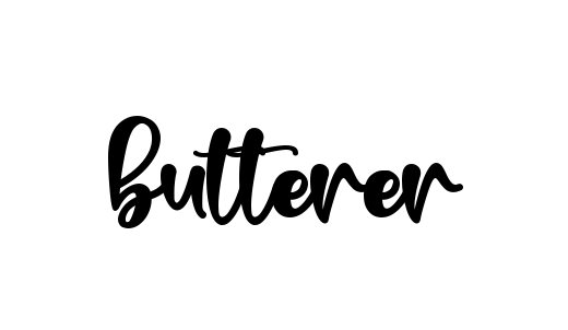 Handwritten Signature for Butterer - Style 136 Online