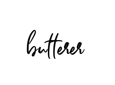Handwritten Signature for Butterer - Style 141 Online