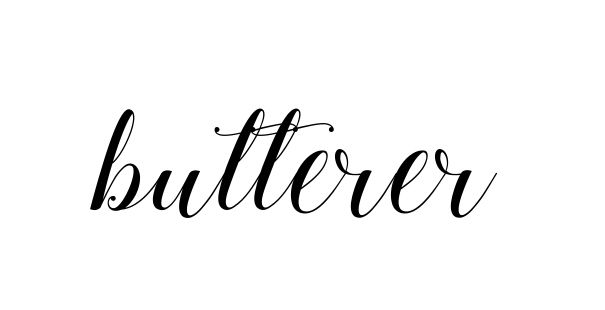 Handwritten Signature for Butterer - Style 144 Online