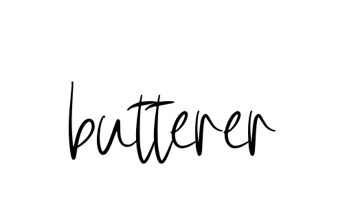 Handwritten Signature for Butterer - Style 146 Online