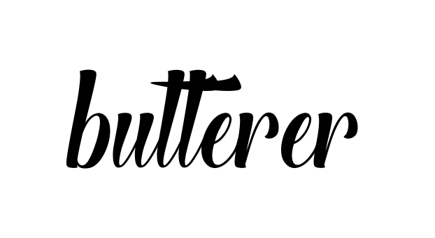 Handwritten Signature for Butterer - Style 148 Online