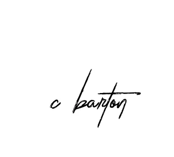 Handwritten Signature for C-barton - Style 133 Online